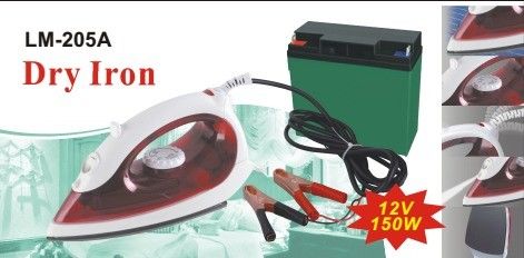 El hierro eléctrico de 12 V de corriente continua y el hierro de pulverización La solución definitiva para planchar