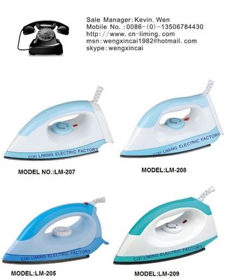 110-127/220-240V Tensión Hierro seco LM-208 Hierro para armario