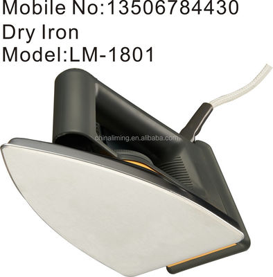 LM-1801 1000W de potencia eléctrica hierro seco LM1801 para las amas de casa