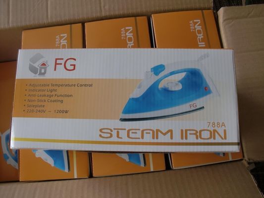 Potente hierro de vapor de 220 voltios para ropa lisa y crujiente en 0,5 minutos